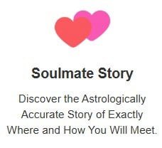 Comparison graphic showing the transition from modern dating app fatigue to spiritual clarity with a Soulmate Story report.