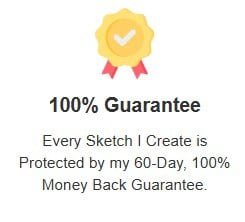 The Soulmate Story 60-day money-back guarantee badge ensuring a risk-free experience for new spiritual seekers.